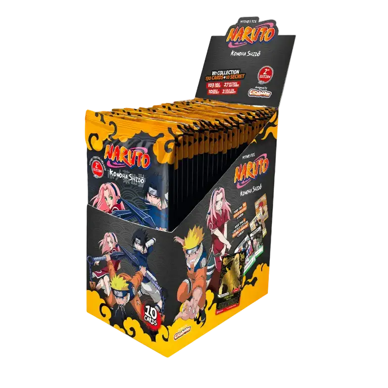 Naruto booster box- konoha Shido (2nd edition)