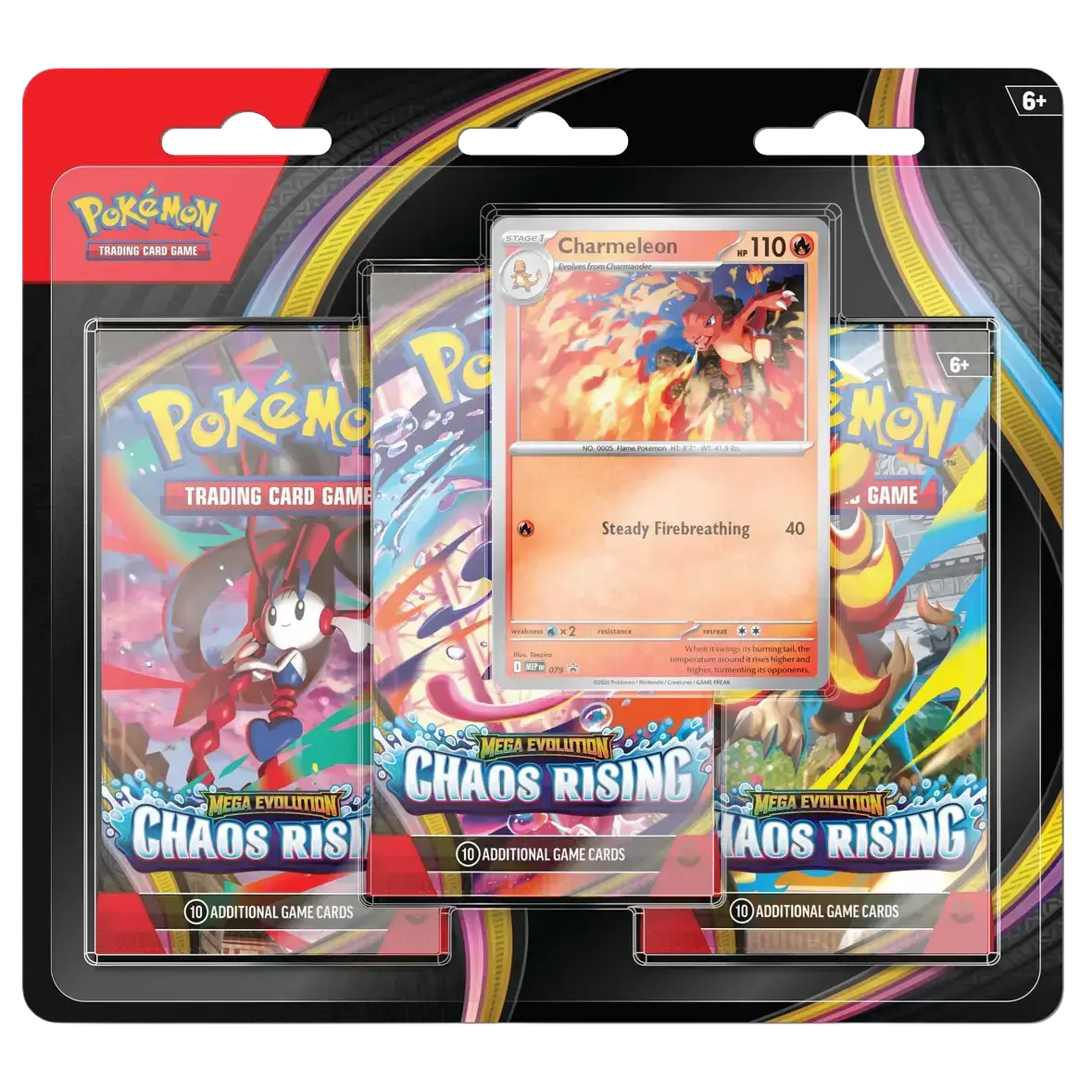 Chaos rising 3 pack blister