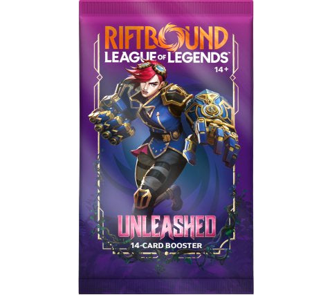 Riftbound Unleashed booster pack