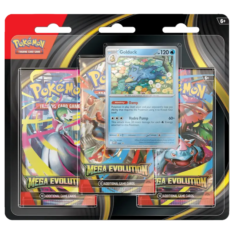 Mega evolution 3 pack blister