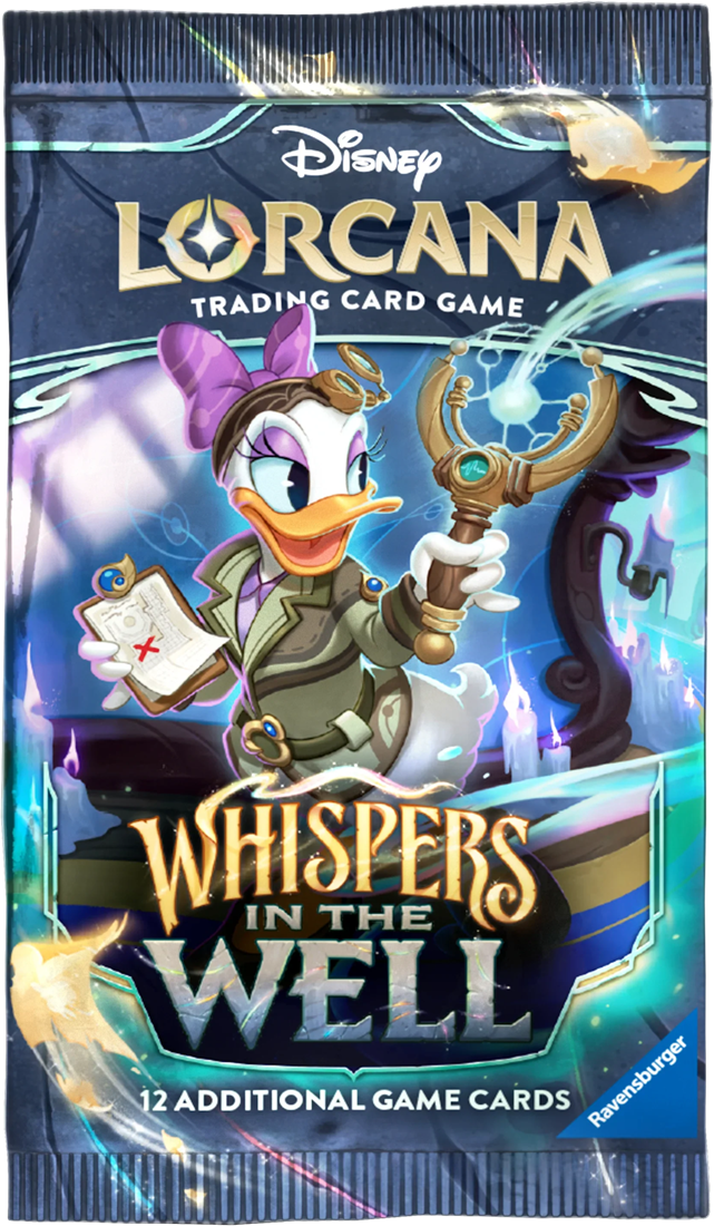 Lorcana Whispers in the Well booster pack