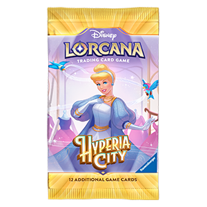 Lorcana set 14: Hyperia City sleeved booster pack