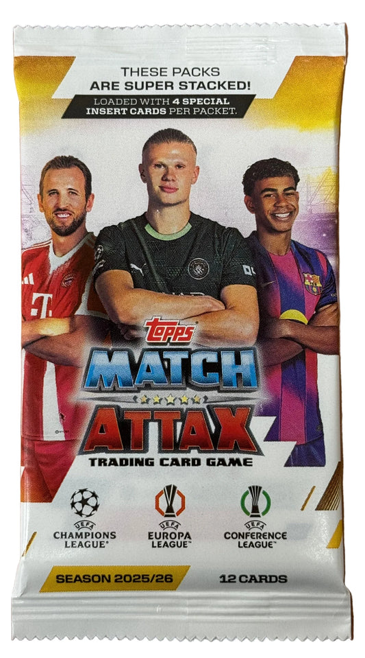 Topps match attax UEFA Champions league booster pack