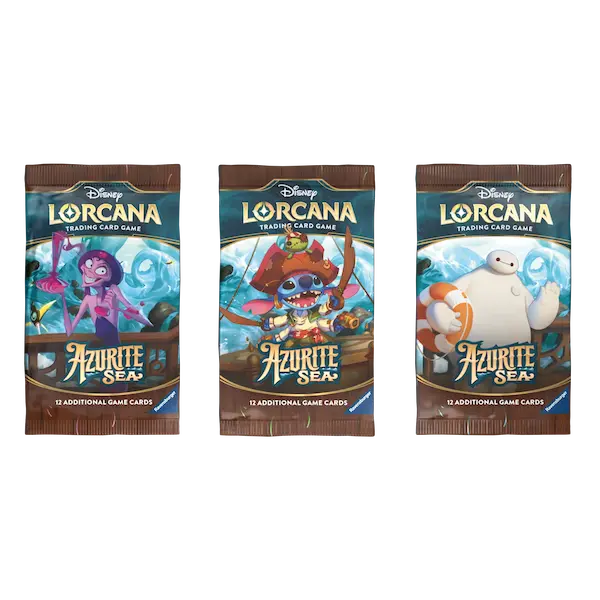 Lorcana Azurite sea booster pack