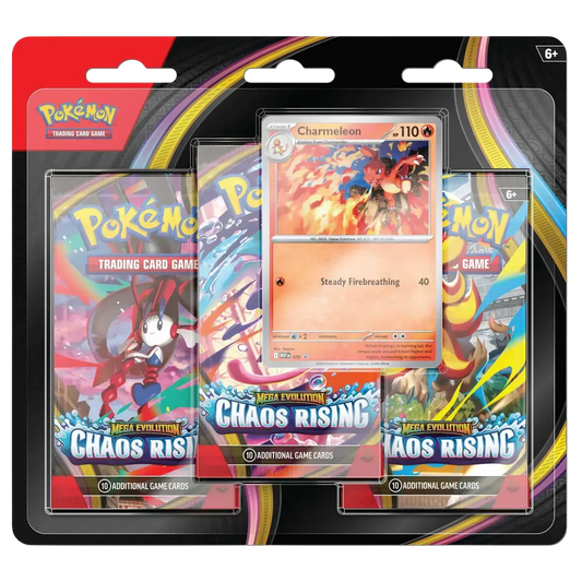 Chaos rising 3 pack blister