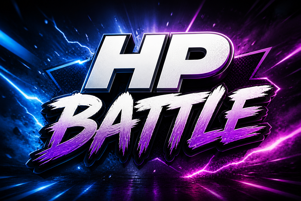 HP battle: pitch black