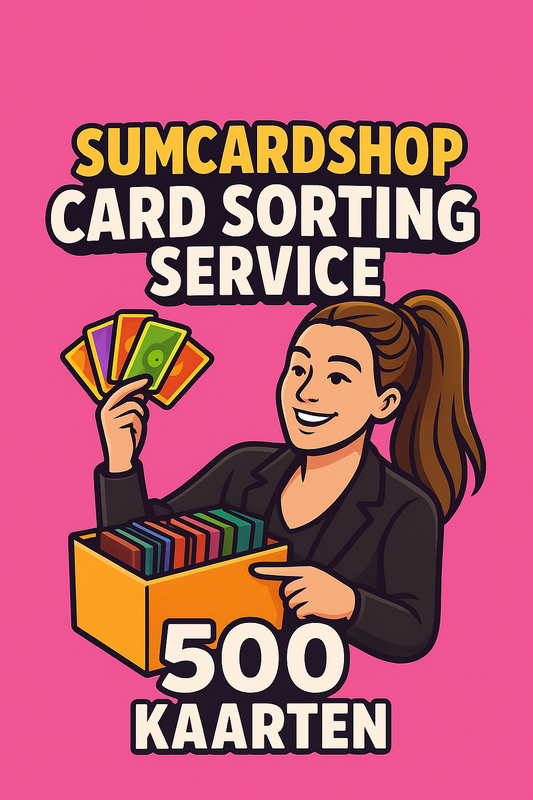 BASIC - Set & bulk tot 500 kaarten Organiseren + Sorteren