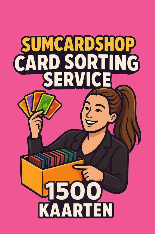 Pro - Sets & bulk tot 1500 kaarten Organiseren + Sorteren