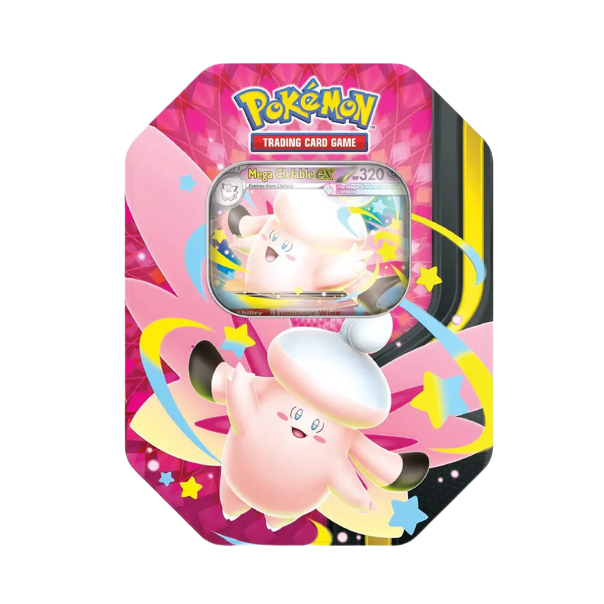 Mega Moonlit Clefable tin