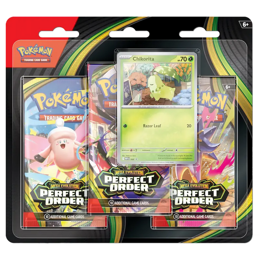 Perfect order 3 pack blister