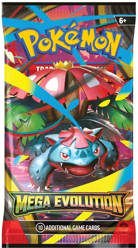 Mega Evolutions booster pack